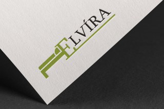 Logo pro ubytovací zařízení Elvíra v Kutné Hoře