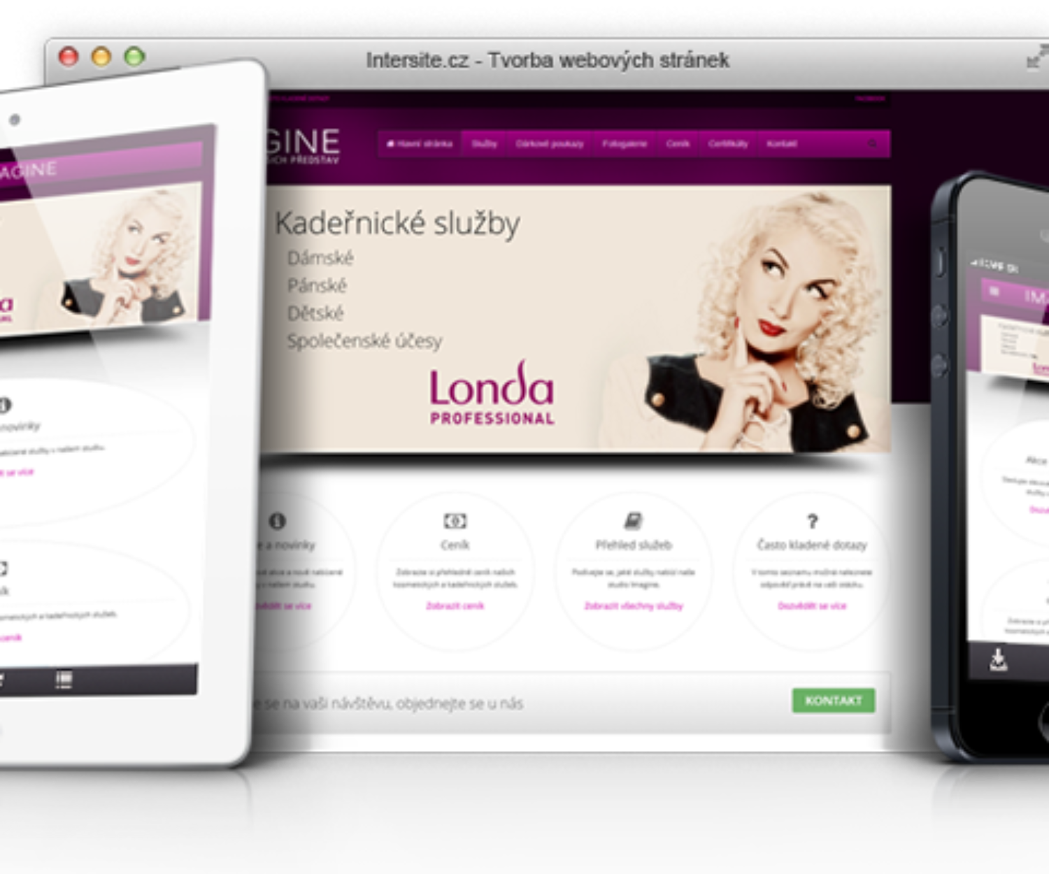 Responzivní design - Studio imagine