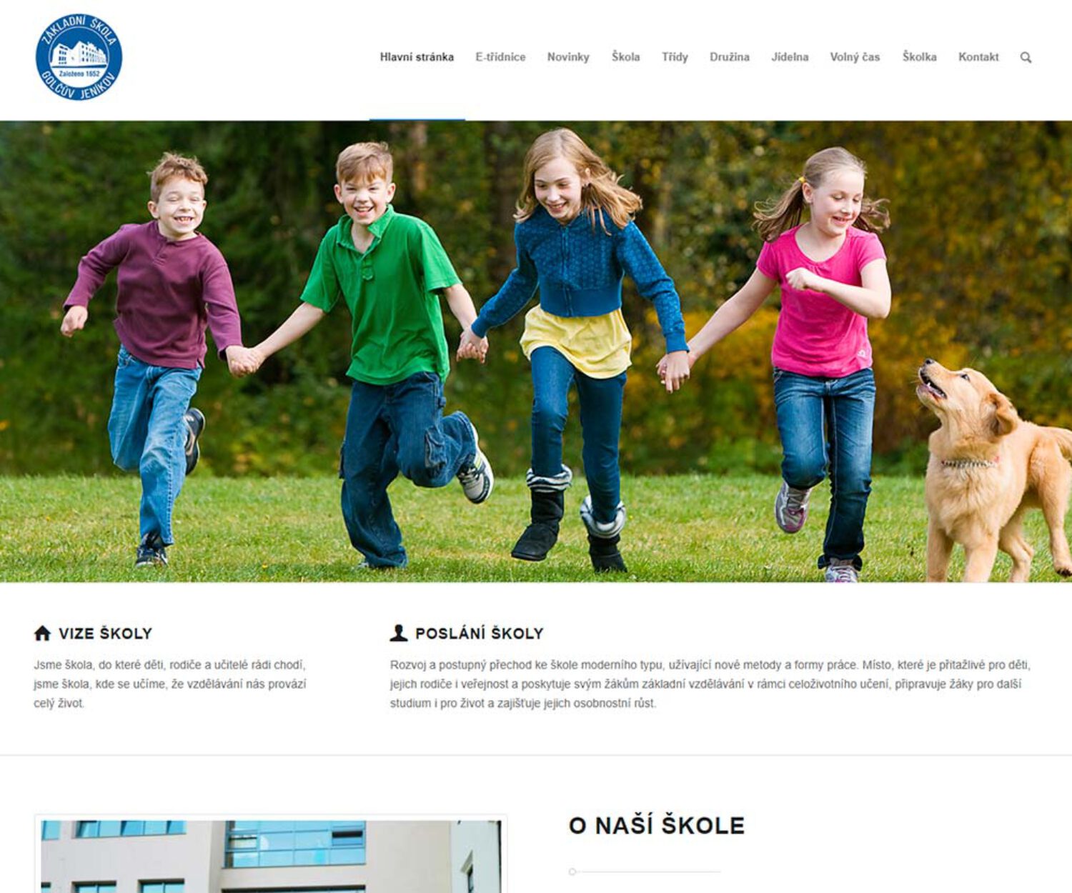ZŠ Golčův Jeníkov - Tvorba webových stránek
