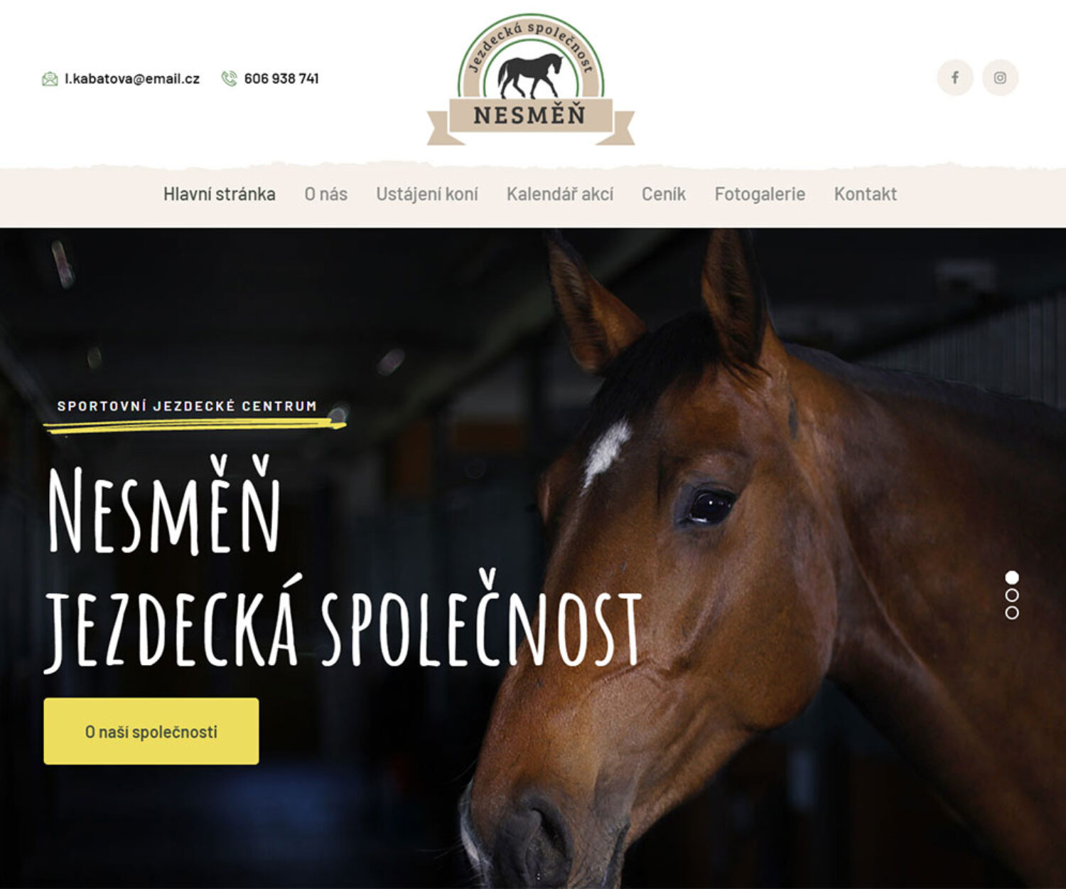 Tvorba webových stránek JS Nesměň Kutná Hora